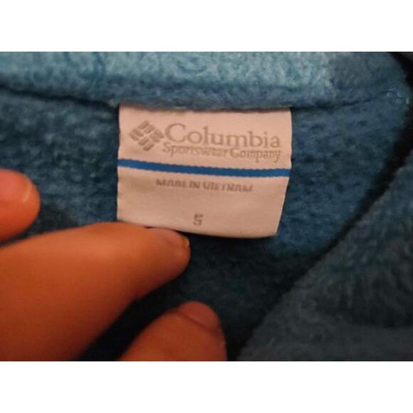Columbia Fleece Jacket‎ Teal Size S - Picture 4 of 4